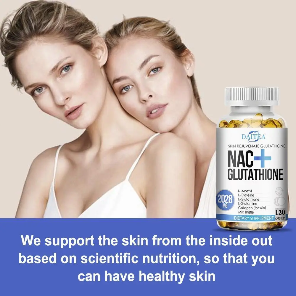 can i take glutathione and nac together NAC Supplement for Liver Support & Antioxidants main image 1