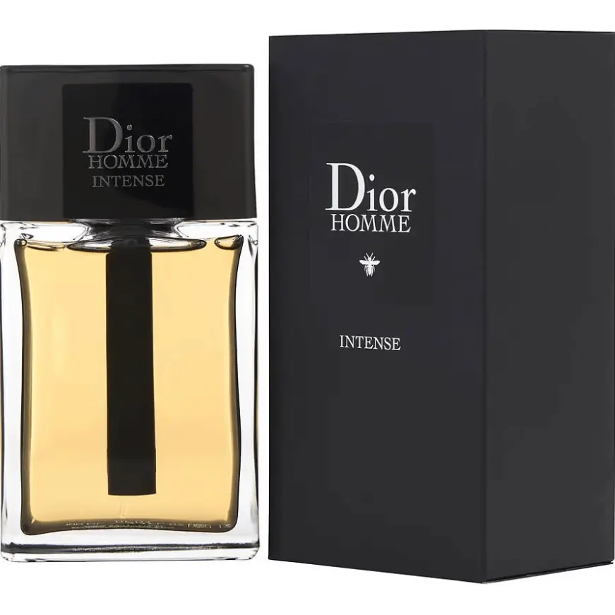 Dior Homme Intense EDP Perfume Spray by Christian Dior, Gourmand Vanilla Fragrance Scent Blend, 3.3/3.4 oz Men's Fragrance for Daily Wear, New in Box, Intense Men's Fragrance