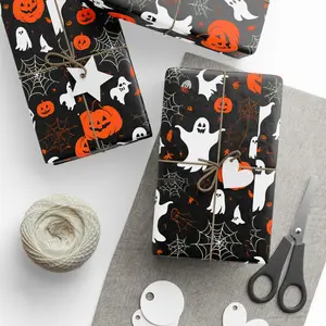 Halloween Wrapping Papers, Halloween gifts, unique gift wrap