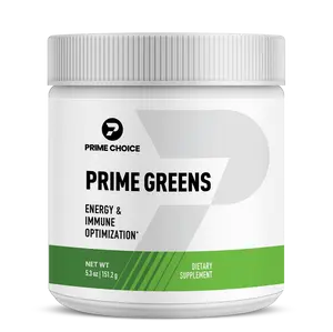 Prime Greens, Energy, Vitality, and Immune Optimization, USA Made, NSF Certified