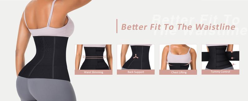 FeelinGirl Belt Waist Cincher Ab Belt Tummy Control Body Shaper with Triple Wrap WomenB Comfortable Fabrics Nylon Adjustable Multicolor Lady Festival Womenswear Lady Comfort Fabrics Womenswear Fits Sexy Waist Trainer FeelinGirl Belt Waist Cincher Ab Belt Tummy Control Body Shaper with Triple Wrap WomenB Comfortable Fabrics Nylon Adjustable Multicolor Lady Festival Womenswear Lady Comfort Fabrics Womenswear Fits Sexy Waist Trainer