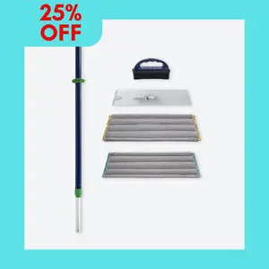 Norwex Superior Mop Set for Eco-Friendly Floor Cleaning - Microfiber & Plastic Material