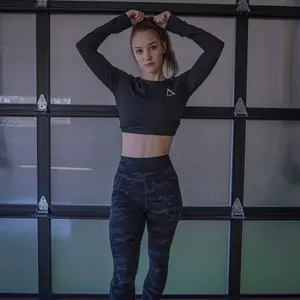 Women's Long Sleeve Crop