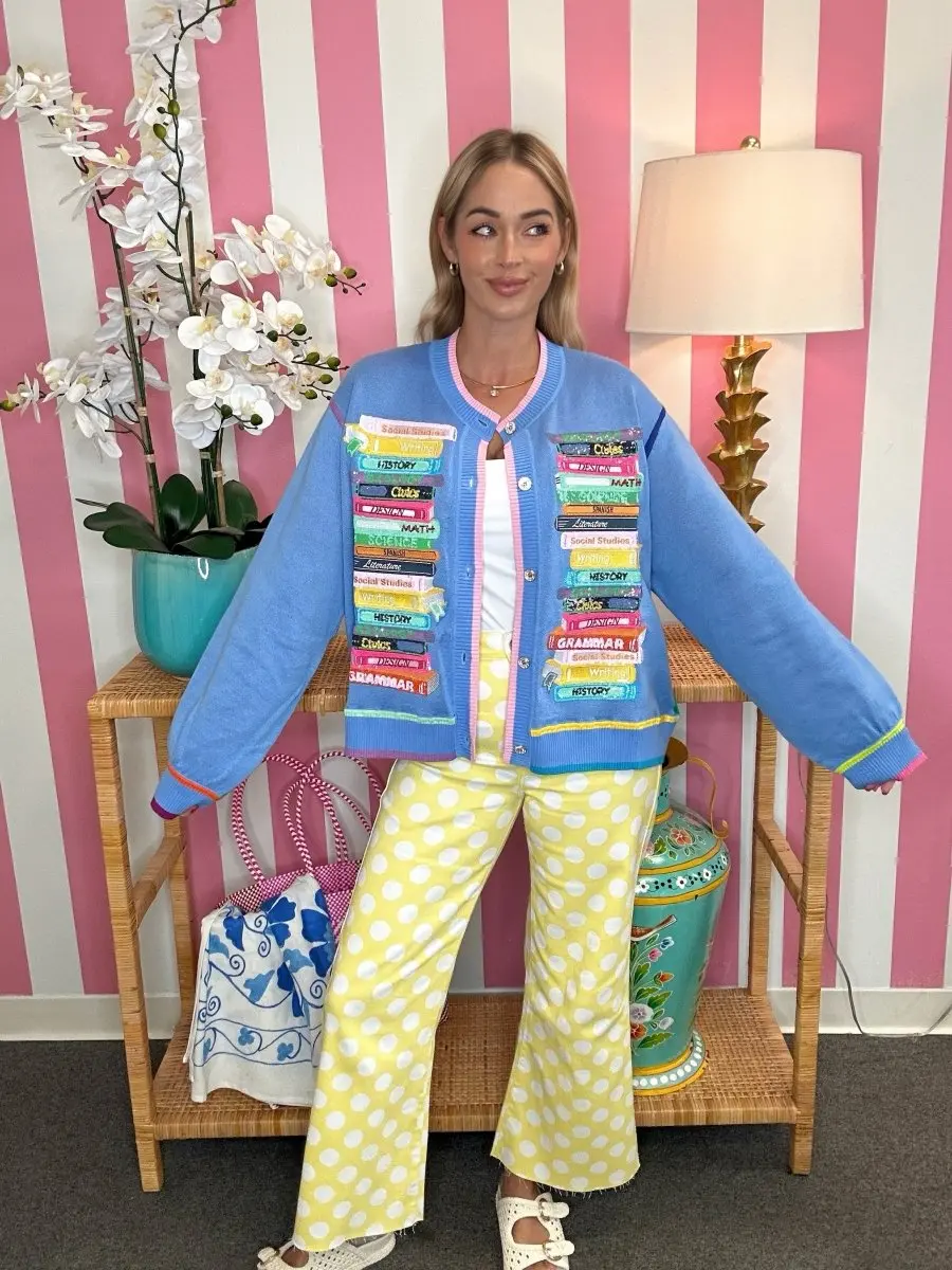 The P&P Daisy Dot Denim Pants