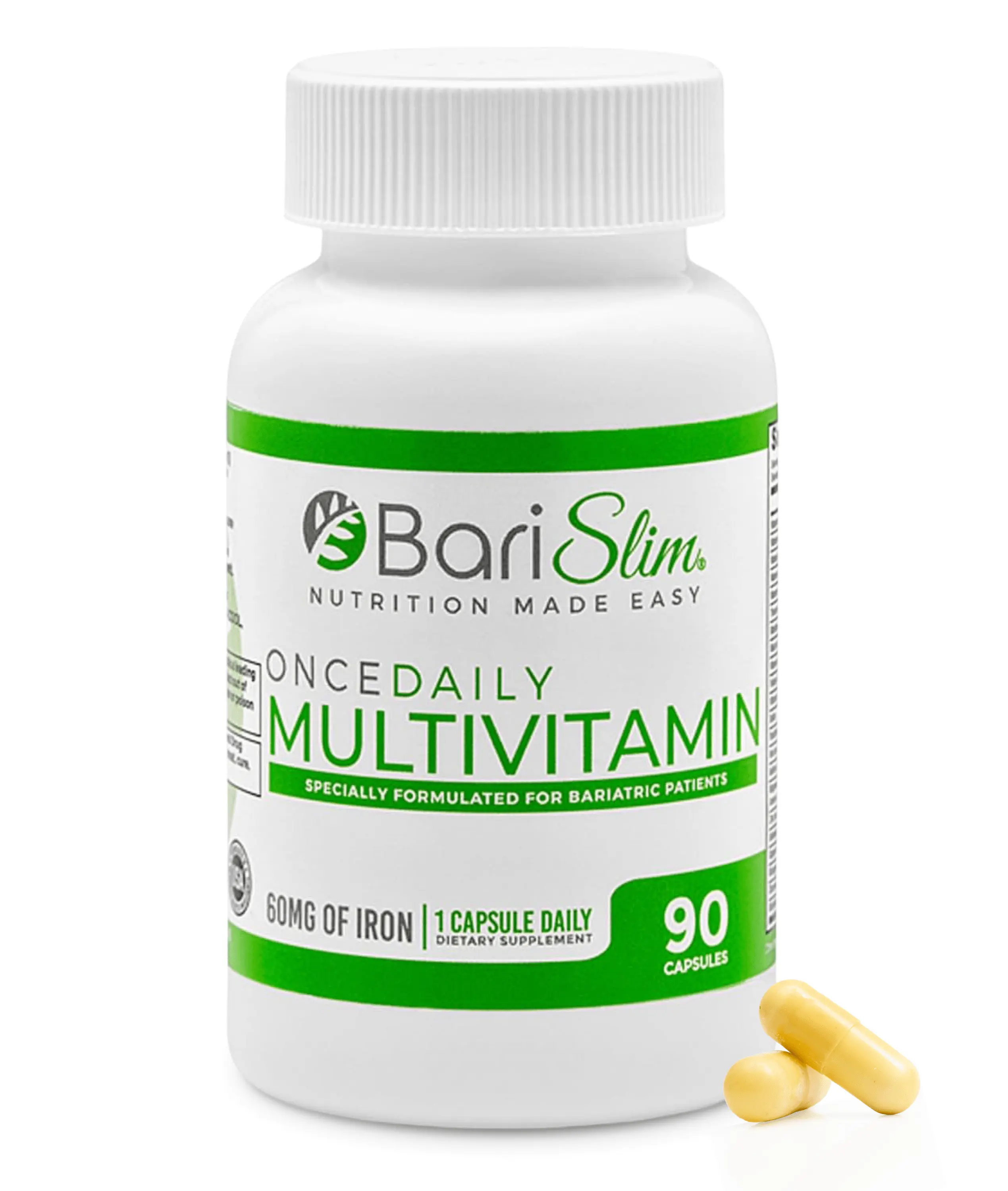 Once Daily Bariatric Multivitamin - 60mg of Iron Once Daily Bariatric Multivitamin - 60mg of Iron