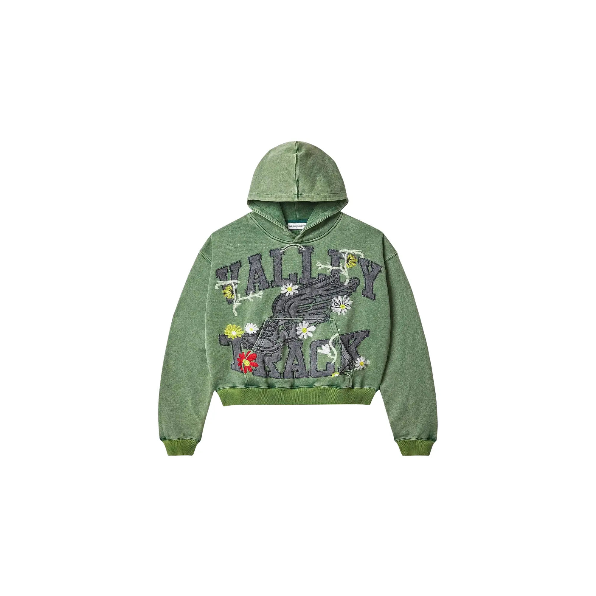 Garden Pullover Hoodie "Jade" X34FTNCV