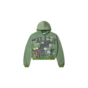 Garden Pullover Hoodie "Jade" X34FTNCV