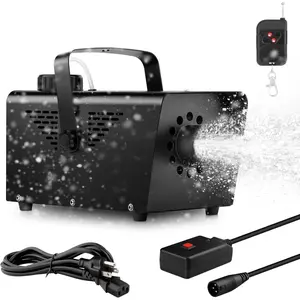 Snow Machine for Outdoor Indoor: 800W  Remote Control  Snow Maker - No Preheating Required for Pool Parties  Birthday Backyard Water Fun & Events
