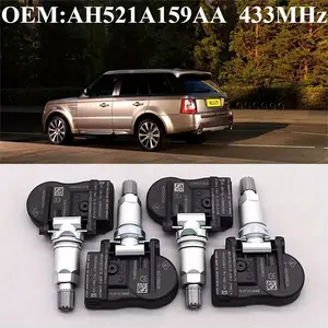 1Pcs/4Pcs TPMS/TIRE PRESSURE SENSOR OEM#AH521A159AA #433MHz Fit For #LAND ROVER:RANGE ROVER SPORT(2010-2013)/RANGE ROVER EVOQUE(2011/07-2015/06)/RANGE ROVER EXECUTIVE(2005-2013)/DISCOVERY(2004/11-2014) #JAGUAR:XJ(10-15), Battery Life More Than 8 Years