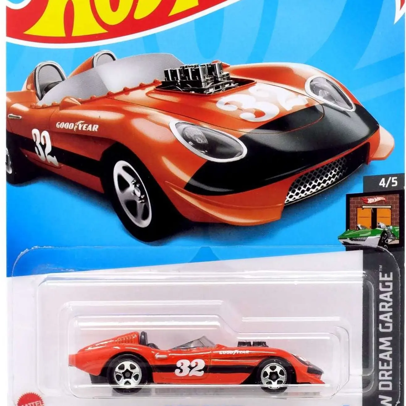 Hot Wheels Glory Chaser 79/250 and Dream Garage 4/5 - Classic Toy Vehicle Set