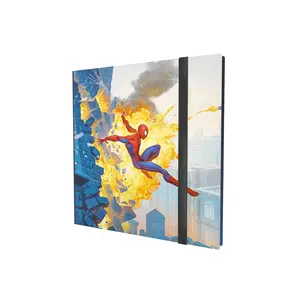 Gamegenic Magic: The Gathering Marvel’s Spider-Man 24-POCKET ALBUM - Official Card Binder Featuring Spider-Man & Green Goblin, Holds 480 Sleeved Cards, Side-Loading Pages & Elastic Strap