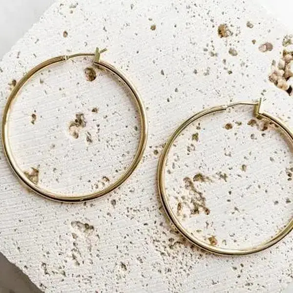 Infinite Hoop Earrings