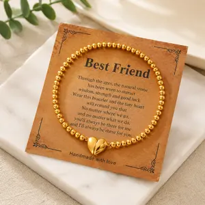 Magnetic Heart Best Friend Bracelet – Handmade Matching Friendship Jewelry, Always Connected Gift #BestieBracelet
