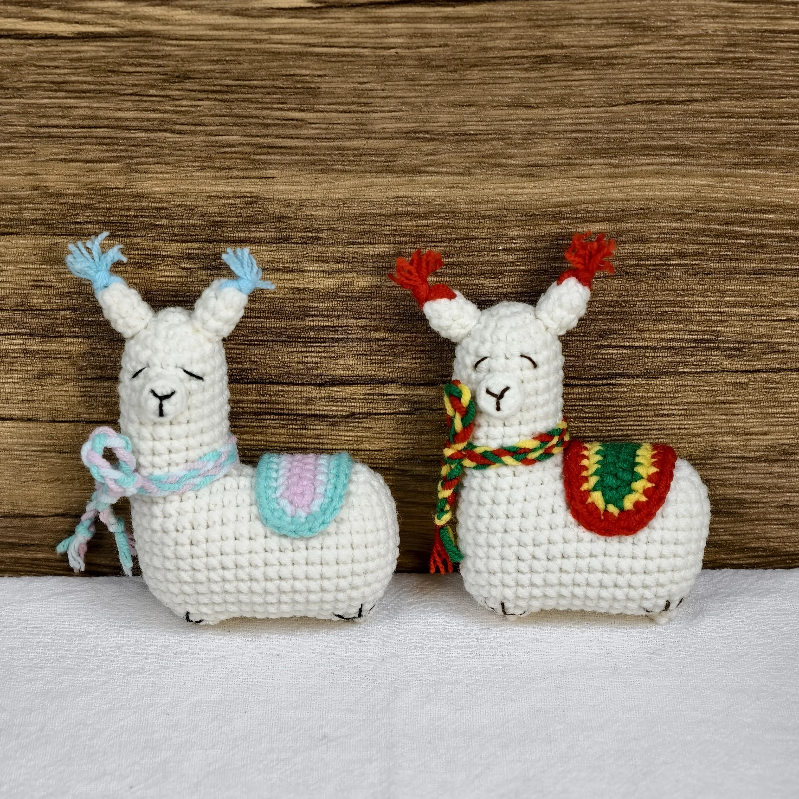 Handmade Amigurumi Crochet Alpaca Llama Plushie