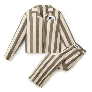 Disney Store Mickey Mouse Striped Sleep Set for Women by Her Universe