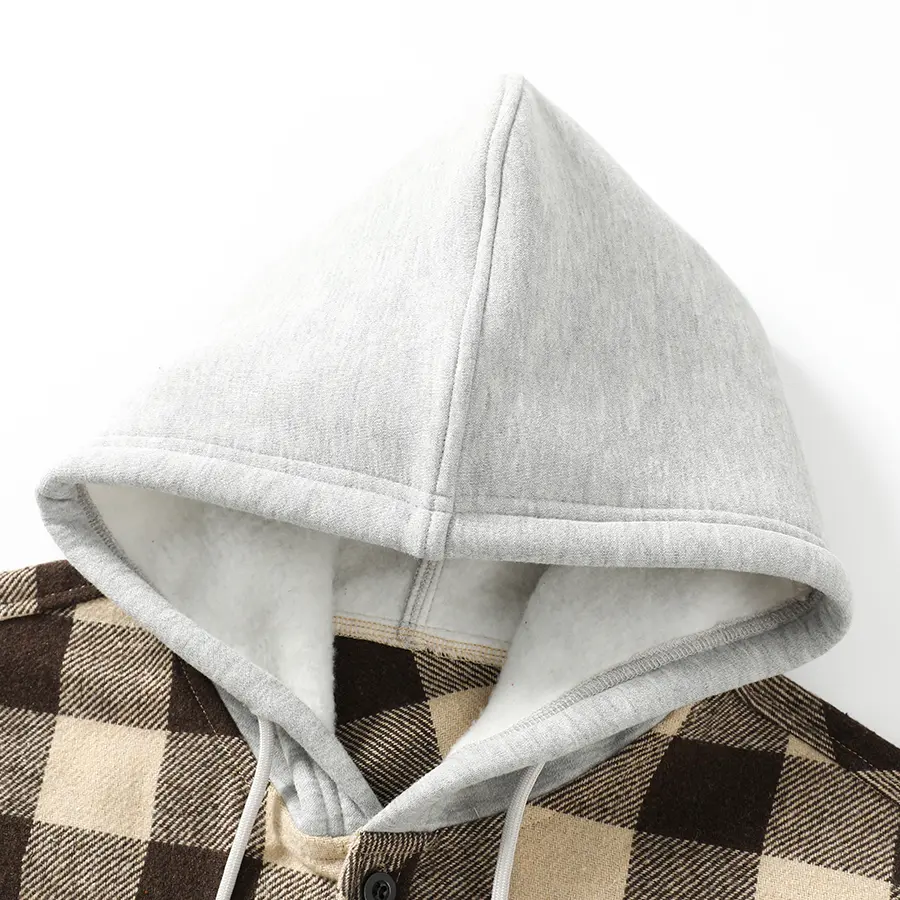 Men's Plaid Shackets, 3-Pack Casual Hooded Tops with Long Sleeves, Loose Fit Vintage Checked Menswear,clothes for back to school,first day of school outfits Men's Plaid Shackets, 3-Pack Casual Hooded Tops with Long Sleeves, Loose Fit Vintage Checked Menswear,clothes for back to school,first day of school outfits