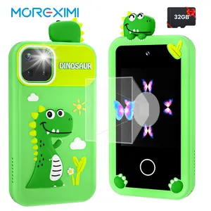 Kids Smartphone Toy, Unicorn Gift, Touch Screen MP3 Player Learning Toy with 32G SD Card with Camera, Birthday Gift