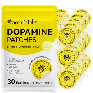 Acentiallabs Dopamine Patches 30pcs/bag, Plant-Based Formula, Skin Care Patches, Natural Ingredients, Moisturizing & Nourishing