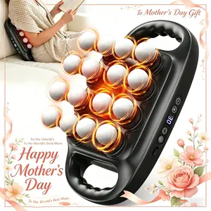 16-Head Deep Tissue Massage Gun, 30 Adjustable Intensity Levels + 3 Professional Massage Modes, Professional Relief for Shoulder, Neck, Back & Leg Muscle Soreness, Unisex, Thoughtful Mother‘s Day Gift