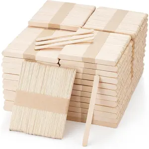 2400 count Popsicle Sticks for Crafts,4.5 Inch Wooden Craft Sticks,  Popsicle Stick for Waxing,Ice Cream Sticks,Hair Removal and Waxing Supplies,DIY  Crafts for  Art Projects