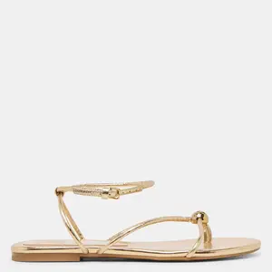 Dolce Vita Kenley Sandals Gold Leather