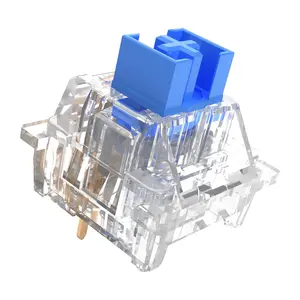 Outemu(Gaote)  Blue Switches for MX Mechanical Gaming Keyboard,3-Pin 50gf Clicky/RGB/DIY Replaceable/ Switches(Blue,10pcs)