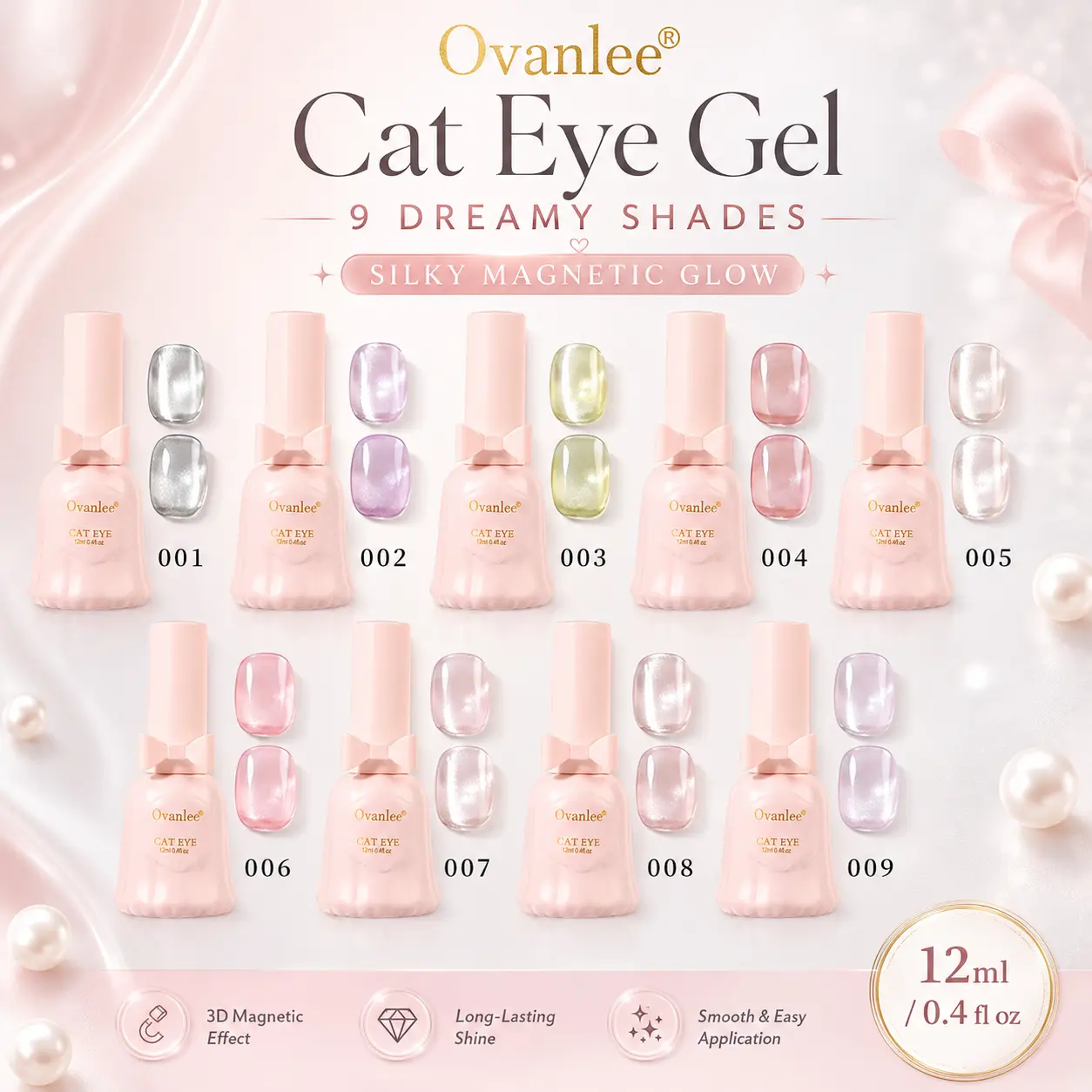 12ml Magnetic Shimmer Nail Gel Polish for DIY Nail Art, UV LED Soak Off Gel Polish for Salon and Home Manicure crazy