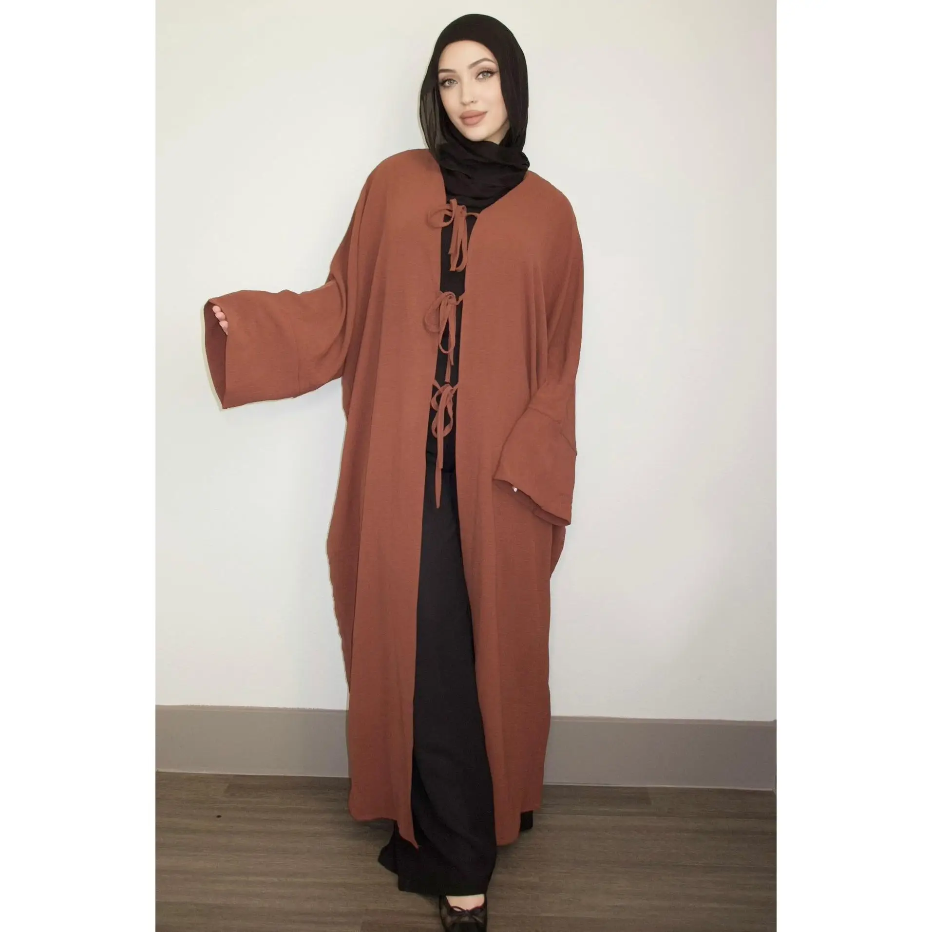 LAYAN OPEN ABAYA COFFEE