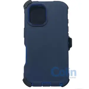Caliber iPhone 17 Pro Max Air & 17 Heavy Duty Phone Case with Clip Holder Secure Protection Cover