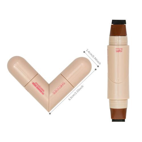 Eyeliner Stamp Upgraded Foldable Eyeliner Stamp for Perfect Wings, Waterproof Eyeliners Tool, Smudge Proof Eyeliners Pen for Beginners