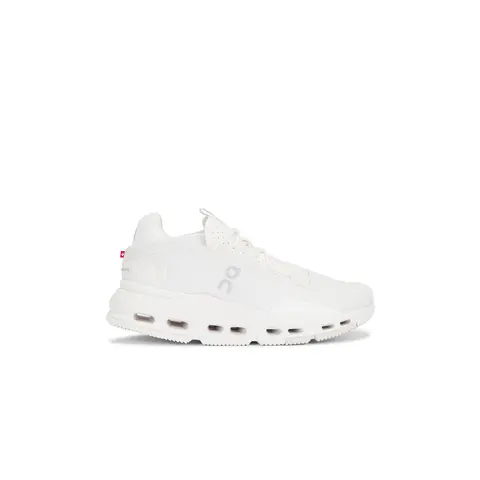 Women's On Cloudnova 2 Casual Athletic Shoe - All White Footwear, Comfortable Walking Shoes