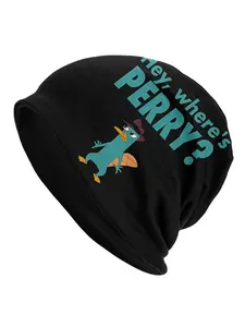 BIIHUDU Men's Funky P Beanie Hat with P Spot Bullet Hole Design - Novelty for Casual Wear, Parties & Themed Events - Statemen