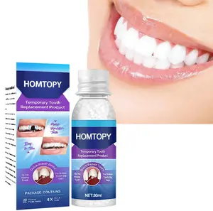 Moldable Dental Gel, Temporary Tooth Filling, Gap Filler, Denture Kit, Safe Material, Helps Improve The Appearance Of Your Smile, Suitable For Daily Dental Care.