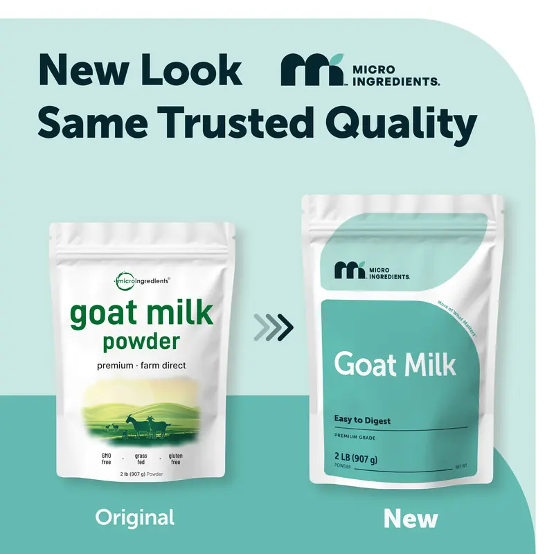 Micro Ingredients Goat Milk Powder - Rich in Protein, Calcium, & Probiotics Dairy Milky