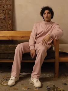 Sandro Track Pant- Pale Mauve