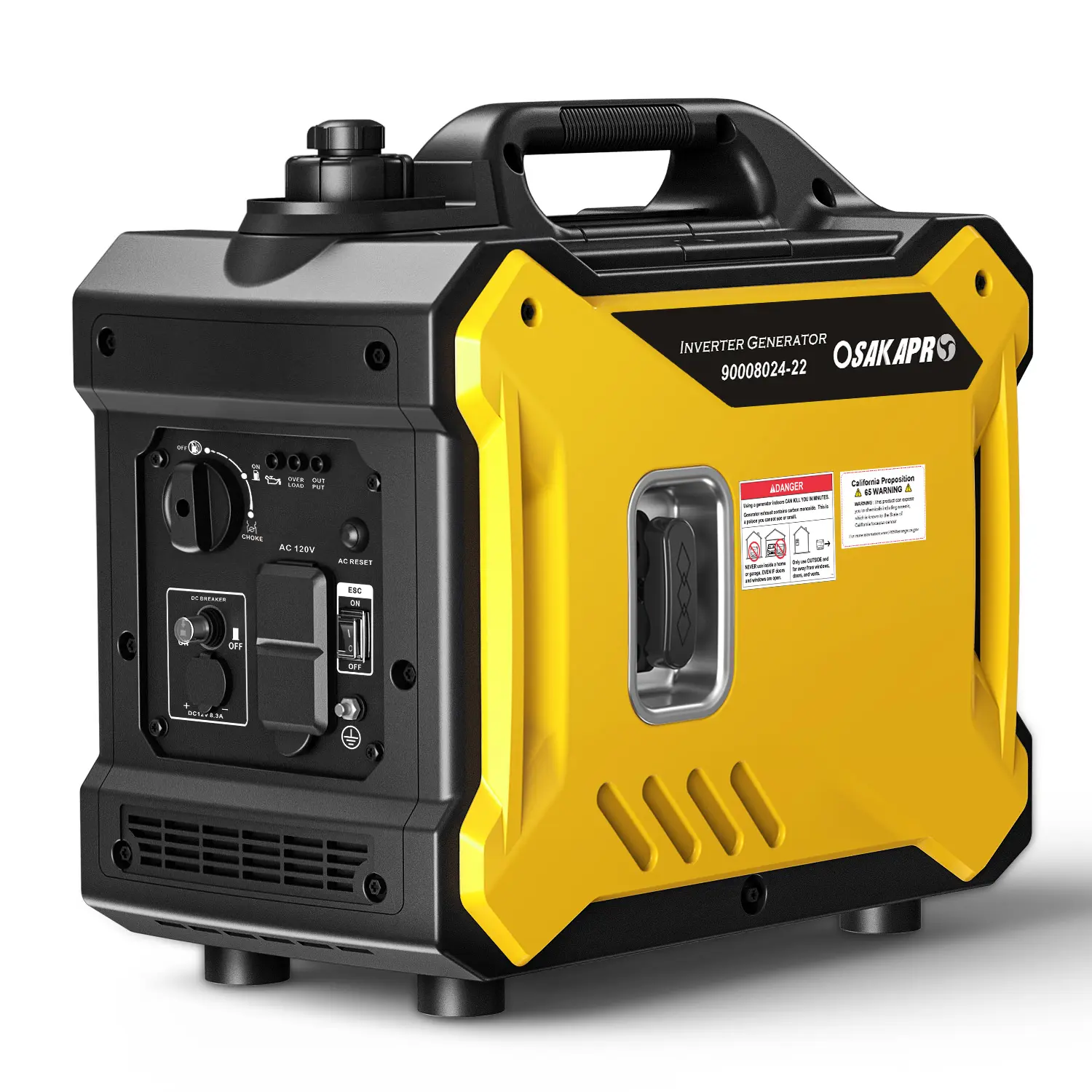 2000W Portable Inverter Generator - Hdmw 79.7cc Super Quiet, Ultra Light, EPA Compliant Outdoor Power Solution for Tools & Hardware Use