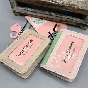 Women's Wallet Keychain Mint/terry and beige/faux leather