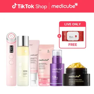 [LIVE Exclusive] Shelly's Youth Preserve SET | Korea's No.1 Glass Glow Device, Korean Skincare Routine for Youthful Glass Glow Skin, medicube K-beauty