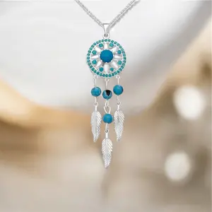 Spiritual Dreamcatcher Pendant Necklace