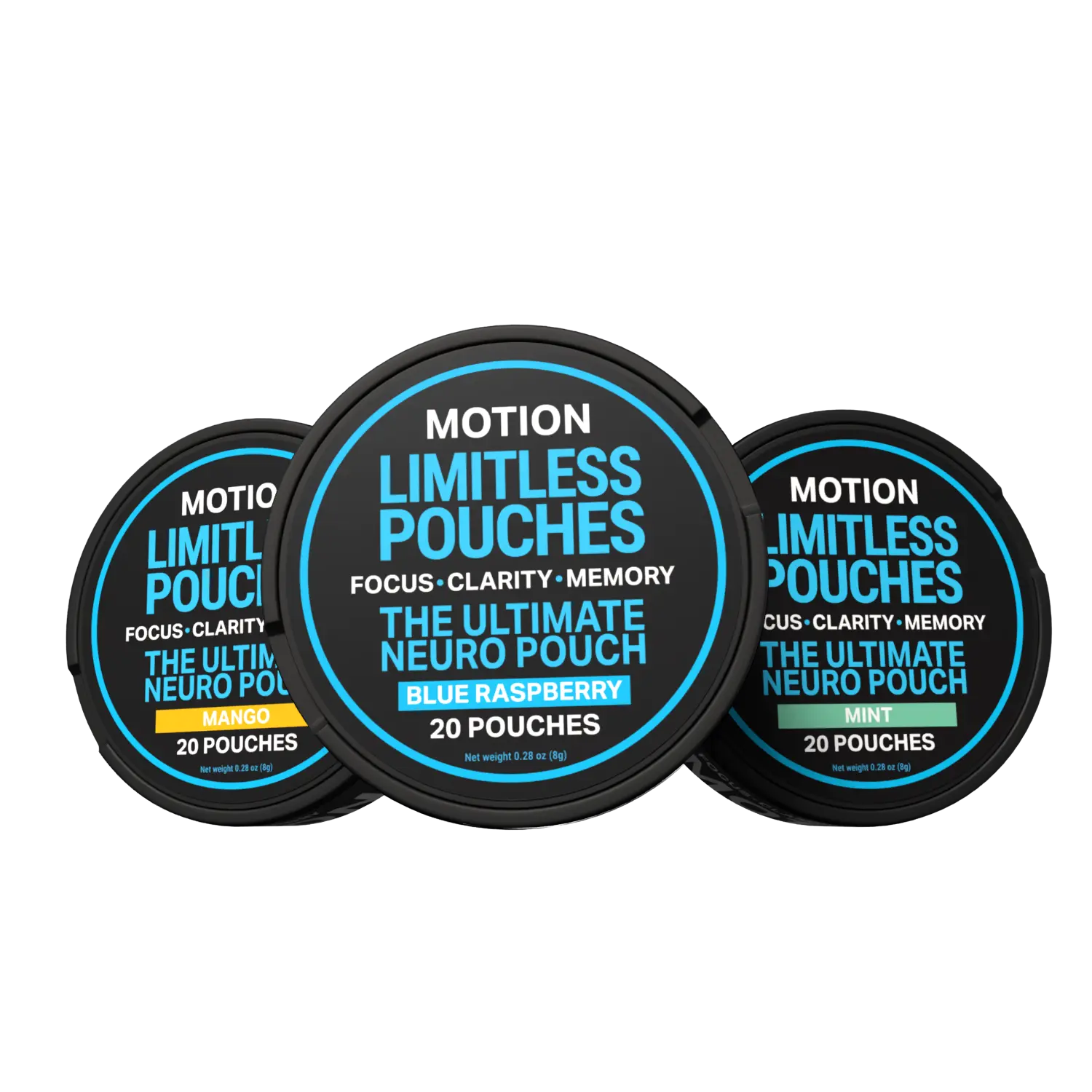 MOTION Focus & Energy Nootropic Dietary Supplement – Flavor Combo