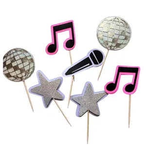 Music Themed Cupcake Toppers