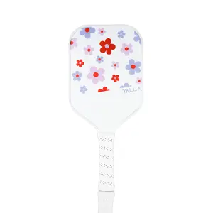 Yalla | 16mm Carbon Fiber Pickleball Paddle | Flower Power