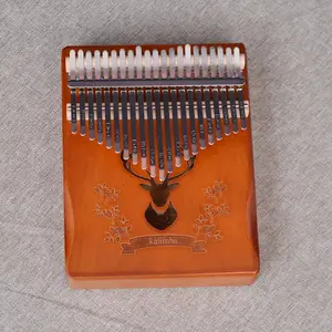 21-key Kalimba, Wooden Handheld Thumb Piano, Musical Instrument for Adults & Beginners, Perfect Gift for Friends