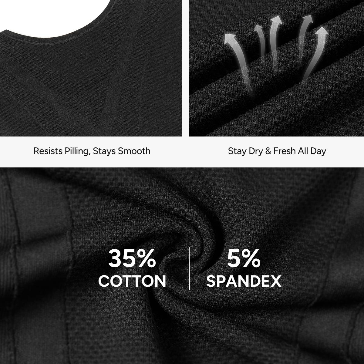 【 Nebility】Men’s Invisible Compression Shapewear Tank Top – Lightweight Seamless Slimming Vest with Tummy Control, Back Support & Chest Shaping, Moisture-Wicking Breathable Stretch Fabric Body Shaper for Daily Wear, Work & Posture Support SpringStatements