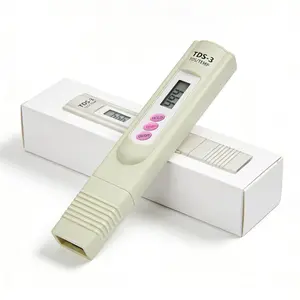 TDS Meter Digital Water Tester for Drinking Water, 3 in 1 TDS,EC,Temperature Meter,Portable Water Testing Kits for Hydroponics Aquarium and RO System