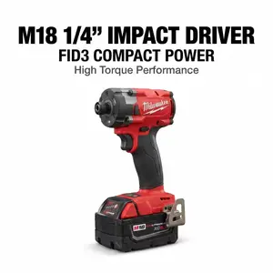 Milwaukee M18 FID3 300Nm Nut Driver,for Metal Framing