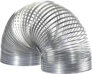 Classic Metal Slinky Toy  2.75 Inch Walking Spring Toy, Retro Fidget Toy for Kids & Adults, Stress Relief & Sensory Play