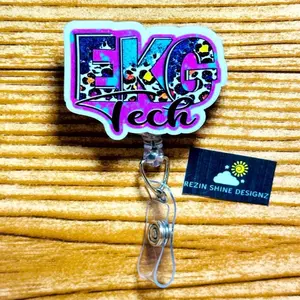 EKG Tech Badge Reel