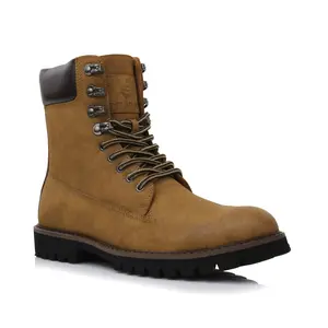 Polar Fox Barron classic plain-toe high-top work boots, in Cedar, Men's Size 6.5 - 13