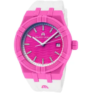 Maurice Lacroix Unisex Aikon #Tide 40mm Quartz Watch AI2008-FFFF1-3A0-0